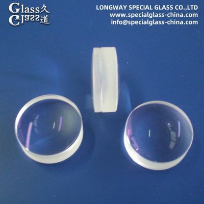 BK7 광학 유리 시멘트 된 광학 시스템에 대한 아크로마틱 더블 콩벡스 렌즈