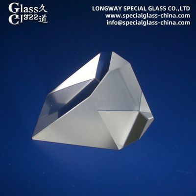 융합 실리카 광학 유리 프리스마 레인보우 생성기 광학 간섭계