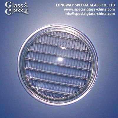 분산 빛 램프 커버를 위한 질감 소다 석회 유리 그림자