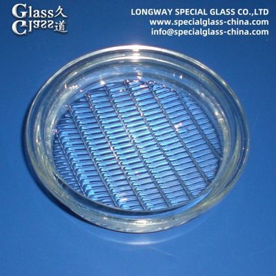 분산 빛 램프 커버를 위한 질감 소다 석회 유리 그림자