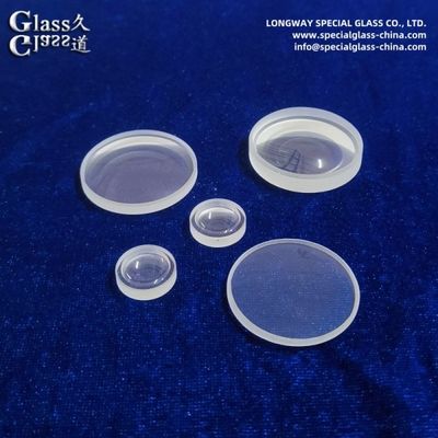 레이저 시스템용 고정도 BK7 광학 유리 평면 웅덩이 렌즈