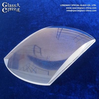 N-BK7 광학 확대판 카메라 사진용 평면 굽은 렌즈