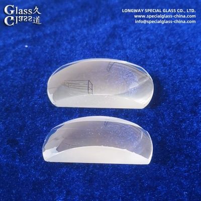 Bk7 카메라 및 영상 시스템용 AR 코팅을 가진 유리 광학 구부러진 렌즈