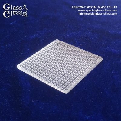 유방에 저항하는 질감 Borosilicate 유리 렌즈