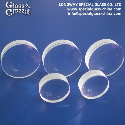 고해상도 현미경용 광학 굽은 아크로마틱 유리 콘덴서 렌즈