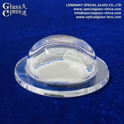 고압 저항 보로 실리케이트 유리 덮개 렌즈