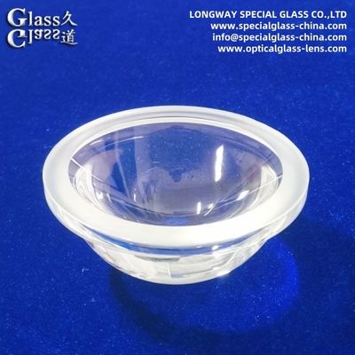 고압 저항 보로 실리케이트 유리 덮개 렌즈