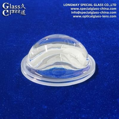 고압 저항 보로 실리케이트 유리 덮개 렌즈